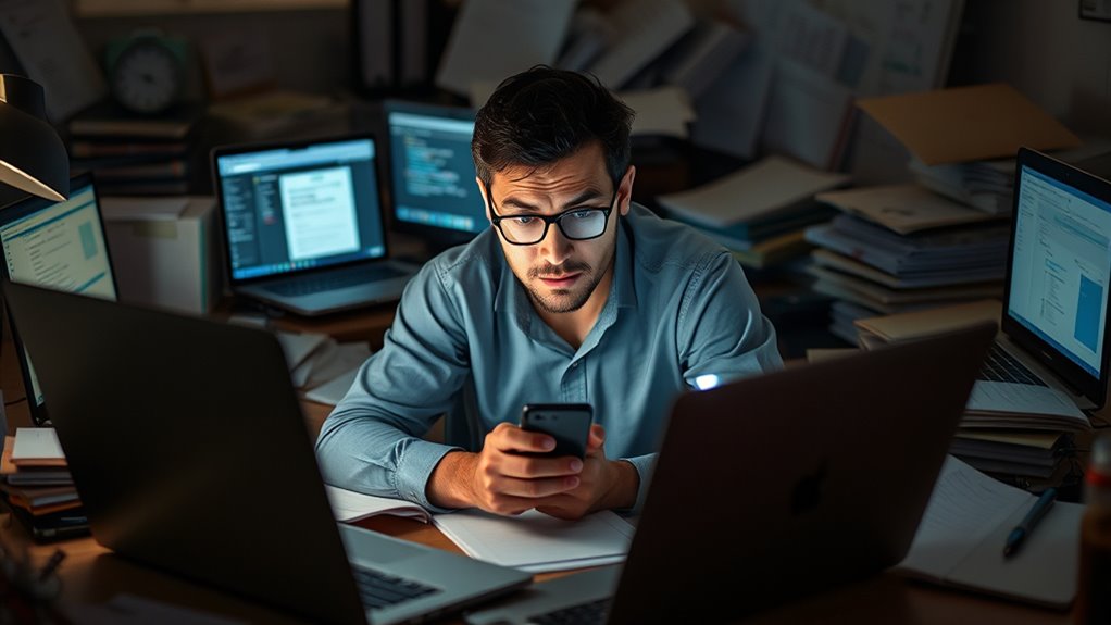 multitasking increases error risk