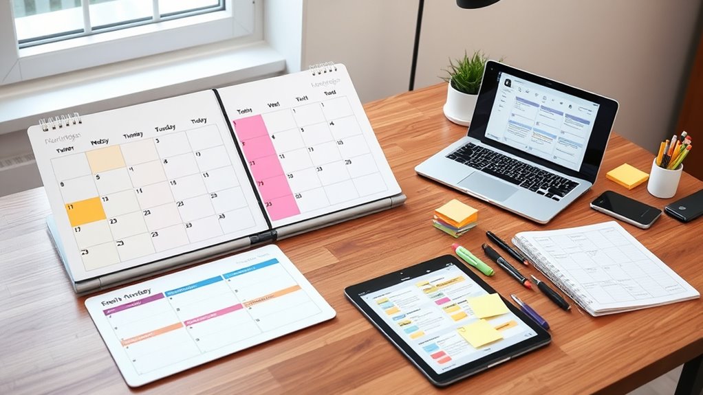 organize track and execute