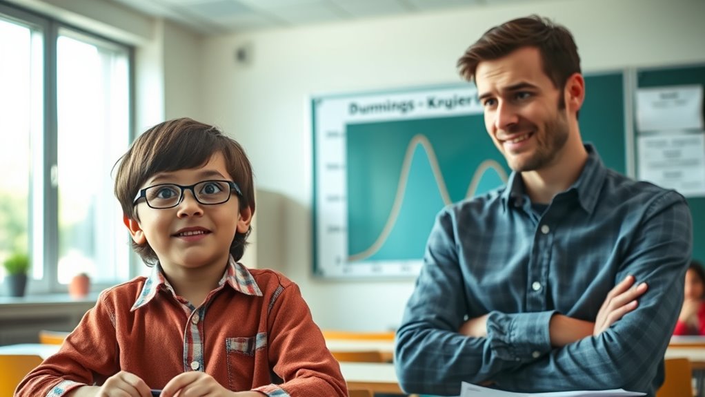 perception shapes learning confidence