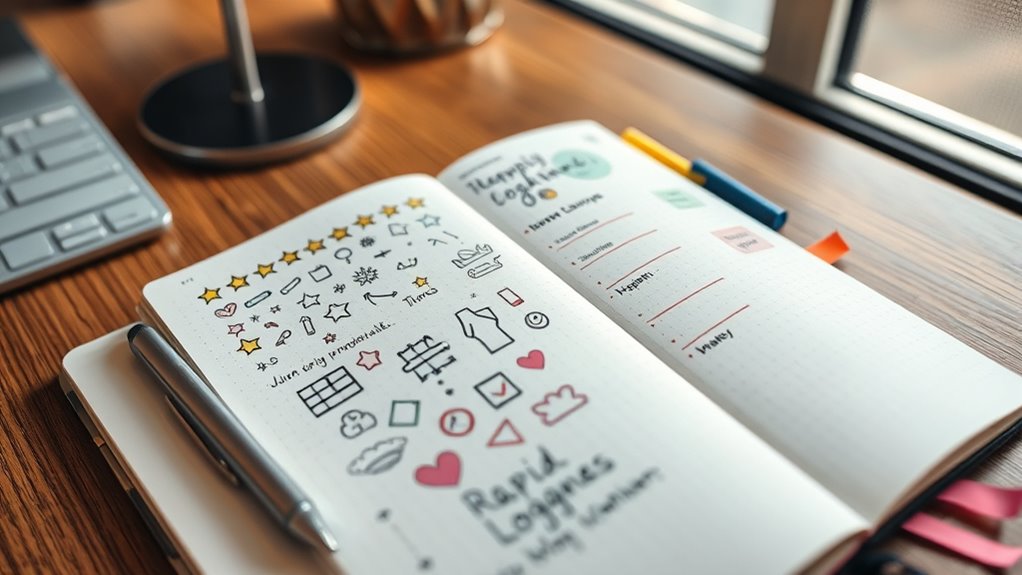 personalized symbols and efficient logging