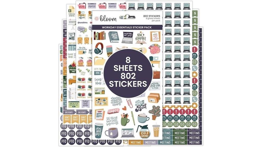 planner sticker set