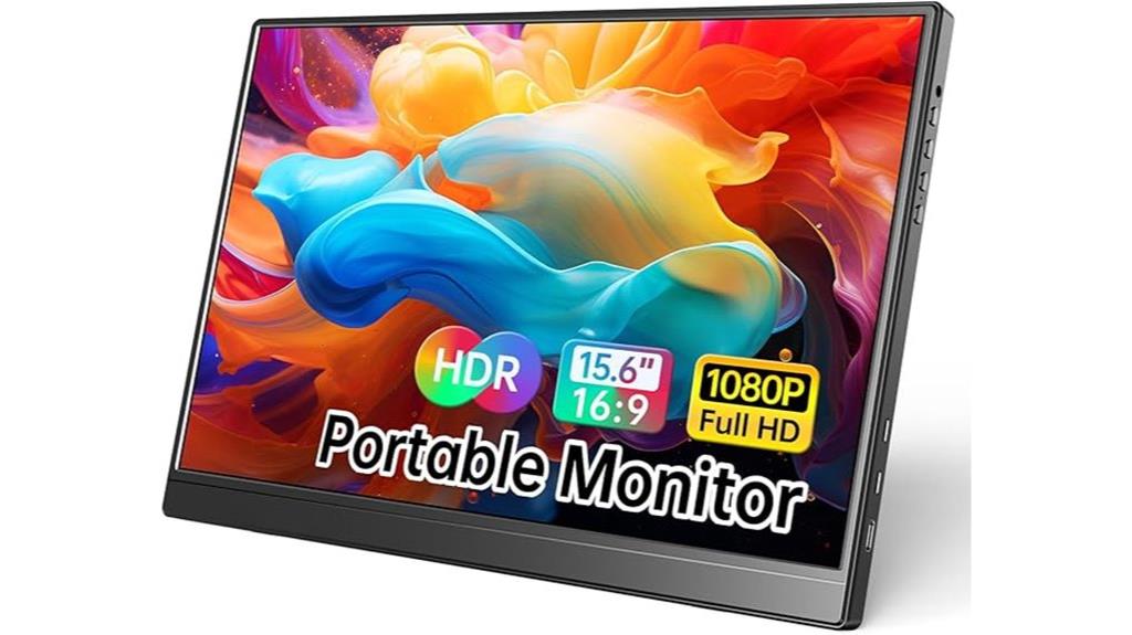 portable 15 6 1080p travel monitor