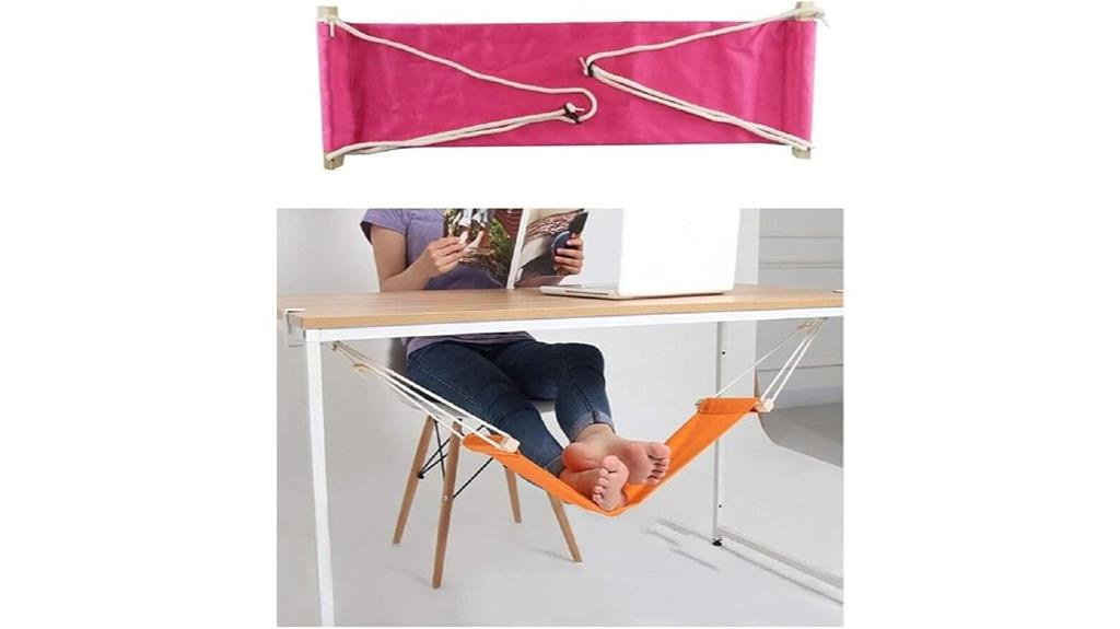 portable adjustable foot hammock