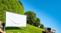 portable easy setup screens