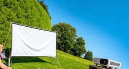 portable easy setup screens