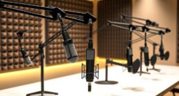 professional podcasting microphone arms