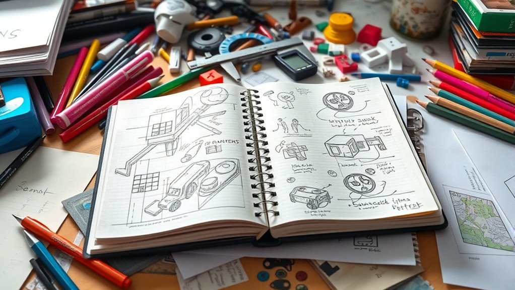 prototyping sketchbook selection criteria