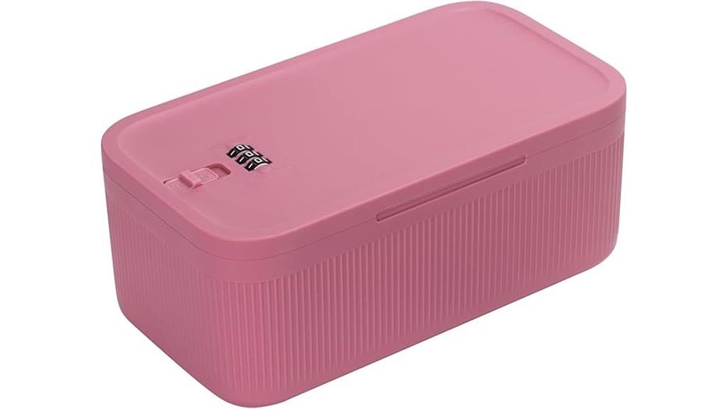 secure bpa free medicine box