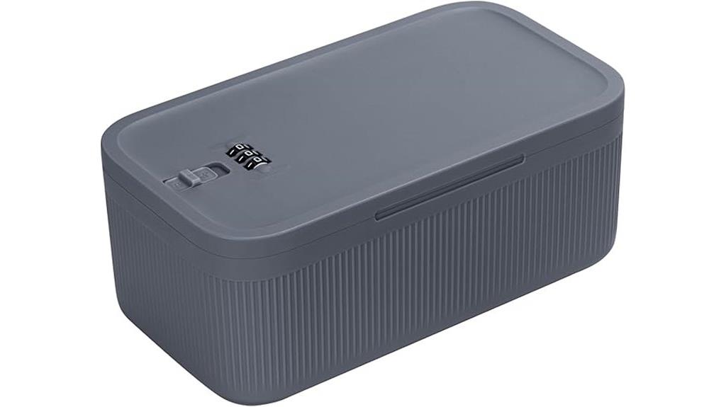 secure small personal container