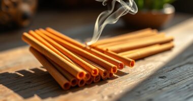 serene sandalwood incense selection