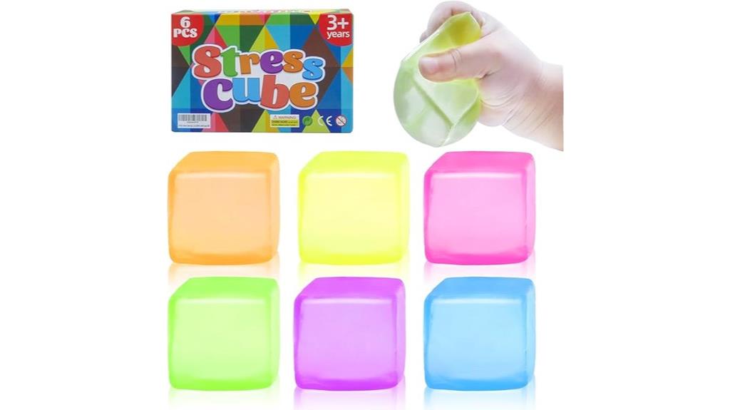 six pack stress balls