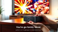 small portable high quality projectors