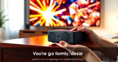 small portable high quality projectors