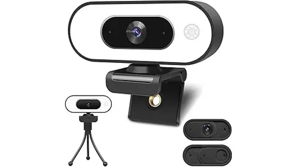 streaming webcam with accessories