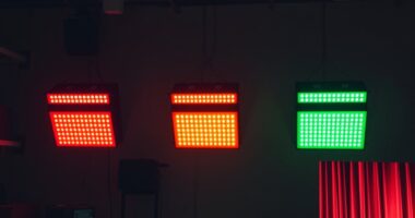 top backstage cue light systems