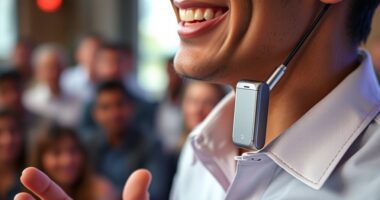 top clip on voice amplifiers