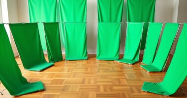 top collapsible green screen options