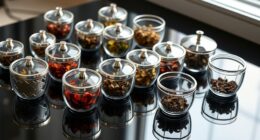 top glass tea infusers
