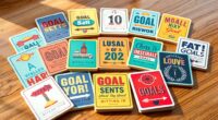 top goal setting card decks