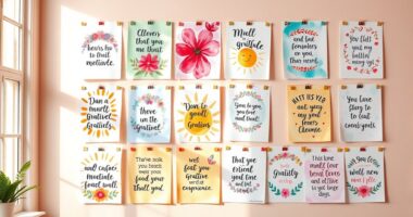top gratitude wall poster sets