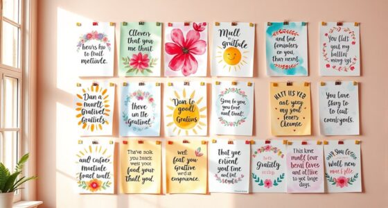 top gratitude wall poster sets