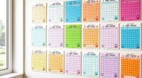 top habit tracker wall charts