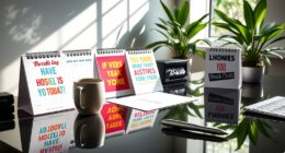 top inspirational desk calendars