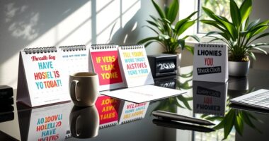 top inspirational desk calendars
