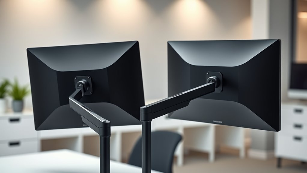 top portable dual monitor arms