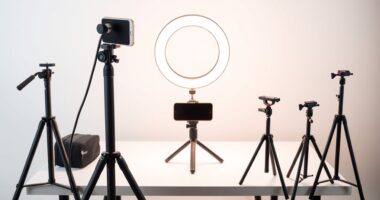 top ring light tripod kits