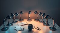 top timer focus lamps