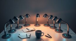 top timer focus lamps