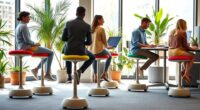 top wobble stools for movement