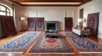 top wool silk carpet choices