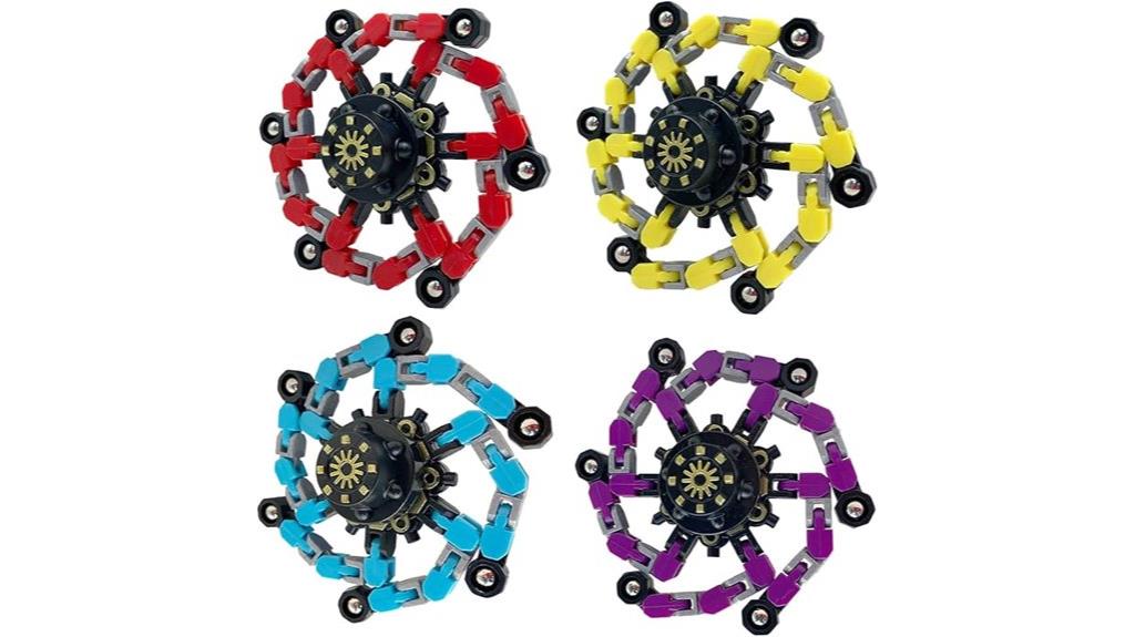 transformable spinner toy pack