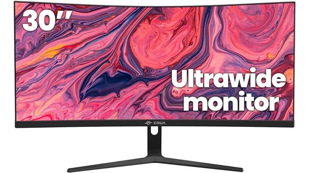 ultrawide curved gaming display
