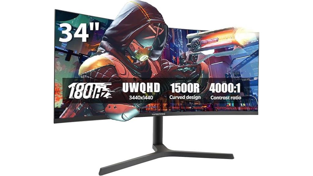 ultrawide curved gaming monitor