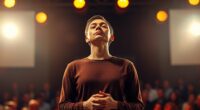 use breathing to manage stage fright