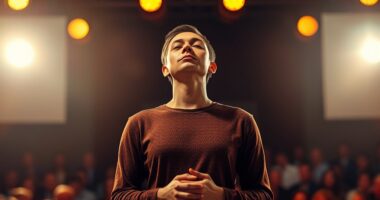 use breathing to manage stage fright
