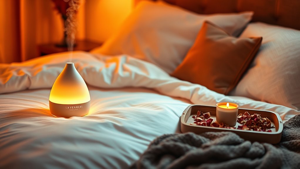use calming bedtime scents