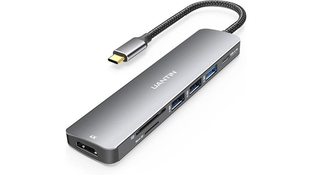 versatile usb c hub dock