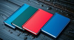 waterproof shower notebook list