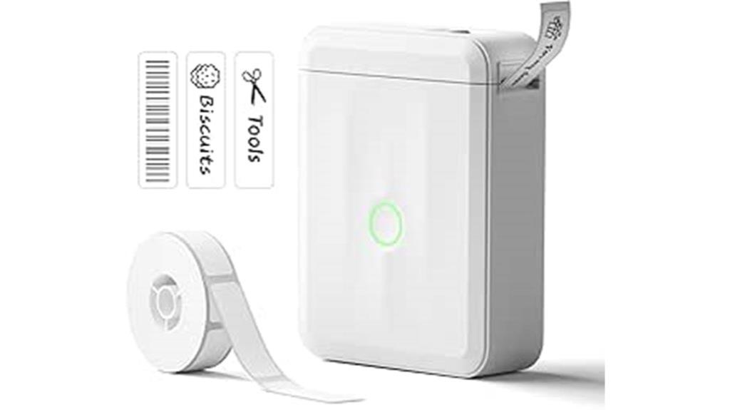 wireless label maker device