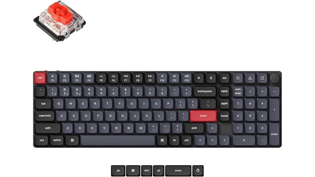 wireless mechanical keyboard features