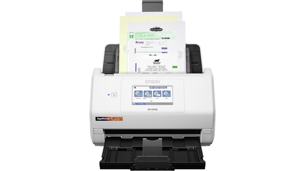 wireless receipt scanner with software