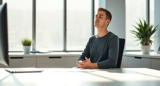 workplace calm through breathing