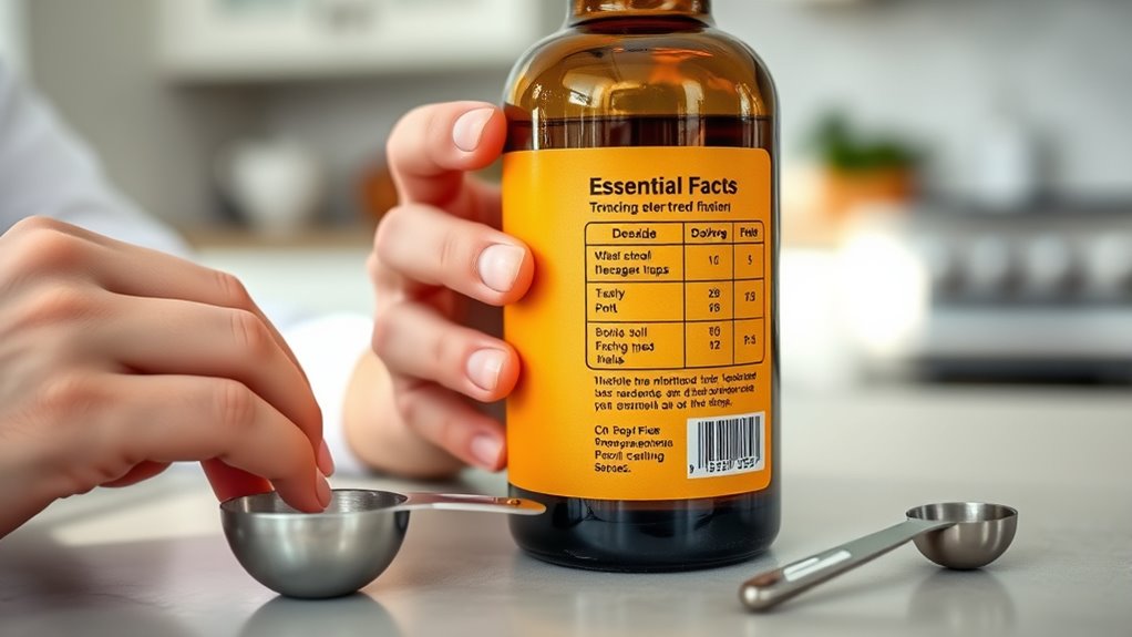 check labels and dosages