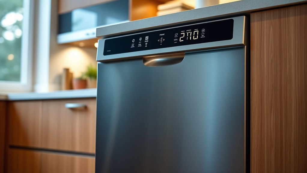 choose quiet dishwasher levels
