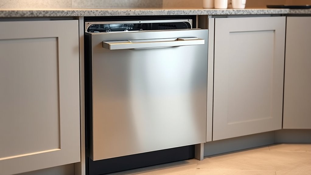 dishwasher noise reduction factors