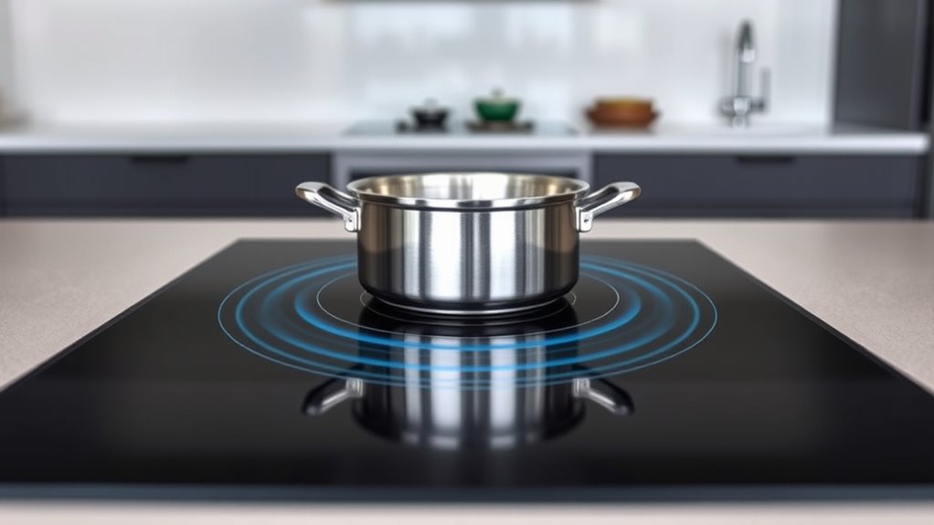 electromagnetic heating in cookware